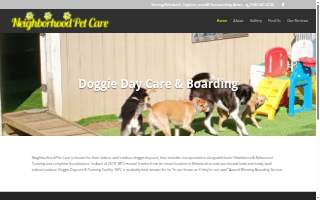 Neighborhood Pet Care website