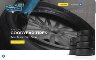 New England Tire Car Care Centers - Seekonk website