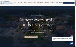 Dental Associates of Walpole website