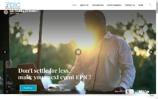 Epic Entertainment Boston of Sharon website
