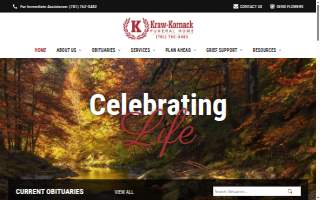 Kraw-Kornack Funeral Home website