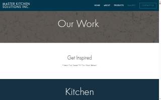 Master Kitchen Solutions INC website