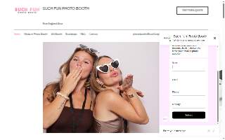Such Fun Photo Booth of Quincy website