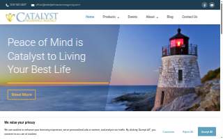 Catalyst Insurance Agency website