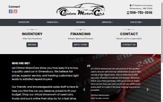 Clinton MotorCars, LLC website