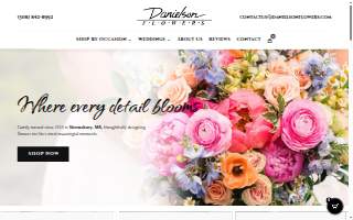 Danielson Flowers Inc website