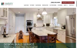 Harvey Remodeling LLC website
