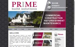 PrimeBuild Solutions website