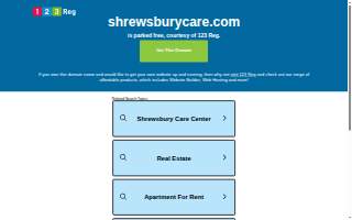 Shrewsbury Dentistry website