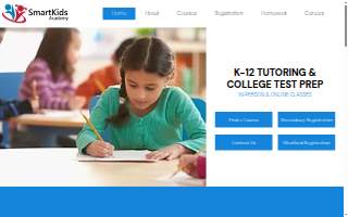 SmartKids Academy website