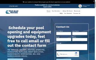 True Blue Waters of Shrewsbury website