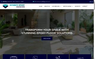 Ultimate Epoxy Solution Floor website