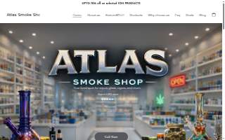 Atlas Smoke shop website