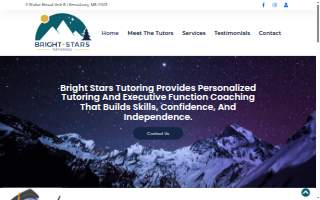 Bright Stars Tutoring, LLC website