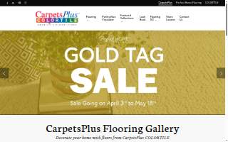 CarpetsPlus Colortile website