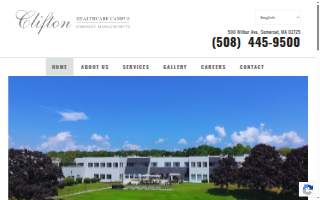 Clifton Assisted Living Community website