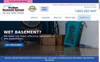 DryZone Basement Systems website