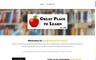 Great Place To Learn website