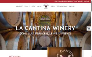 La Cantina Winery of Somerset website