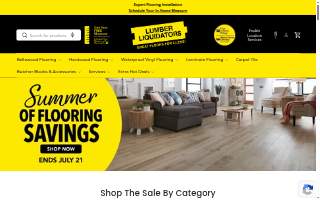 Lumber Liquidators of Somerset website