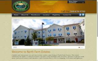 North Farm Senior Estates website