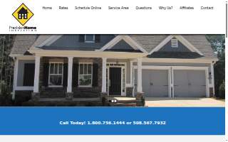 Precision Home Inspection Services of Somerset website