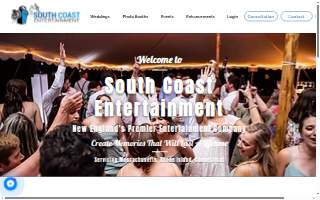 South Coast Entertainment MA of Fairhaven website