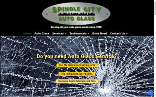Spindle City Auto Glass of Fall River website