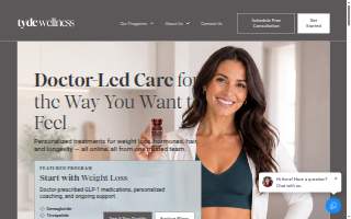 Tyde Wellness & Weight Loss of Somerset website