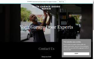 Elite Garage Doors Repair Somerville website