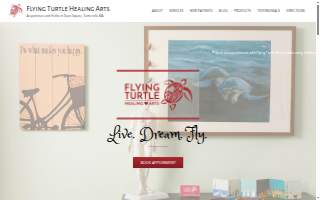 Flying Turtle Healing Arts website