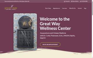 Great Way Wellness Center, Dr. Cathy Thomason, Lic.Ac., D.Ac. website