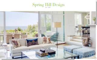 Spring Hill Design website