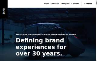 Tank Design website