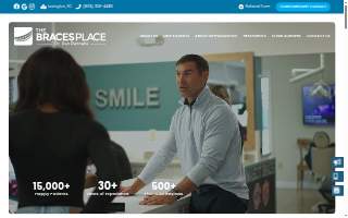 The Braces Place at Davis Square website
