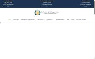Berkshire Facial Surgery, Inc. website