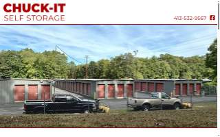 Chuck It Self Storage of South Hadley website