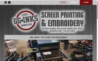 GG Inks website