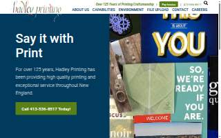Hadley Printing Co of South Hadley website