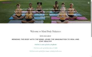 Mind Body Pediatrics website