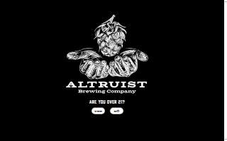 Altruist Brewing Company website