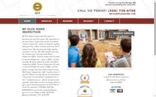 BP Plus Home Inspection, LLC website