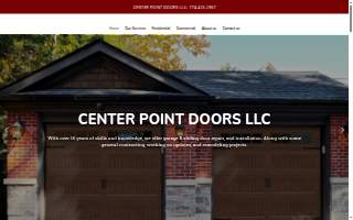 Center Point Doors LLC website