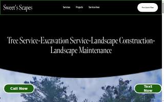 Sweet's Scapes website