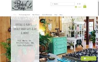 The Painted Stone Emporium website