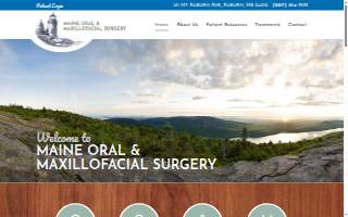 Auburn oral surgery and Implant Center website