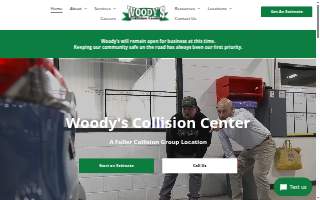 Woody's Collision Center - A Fuller Collision Group website