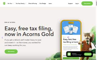 Acorn Child Care Center of Oak Forest website