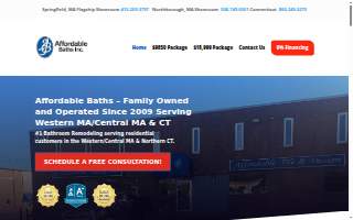 Affordable Baths, Inc. of Springfield website