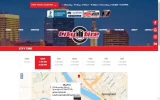 City Tire Co website